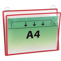 Documenthouder Hangend Tarifold A4, Rood, - Djois Made By Tarifold