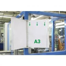 Wandsysteem magnetisch Tarifold A3, 10 zichtpanelen - Djois - Djois Made By Tarifold