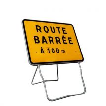 Tijdelijk signaalbord KC1 oversteek voor voertuigen - Lacroix - Kelias