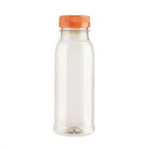 PET-fles 250 ml tot 1 l + oranje dop - Bunzl - Brand