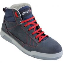 Veiligheidsschoen Nubuck Sport Stijl S3 Src Blauw Maat 37, - Singer Safety