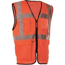 Singer Safety - Signaalvest Hoge zichtbaarheid Multi-pocket - Singer