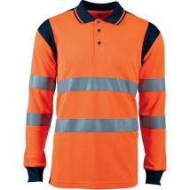 Poloshirt Hoge zichtbaarheid Lange mouw Bird eye 150 g/m2 - Singer - Singer Safety