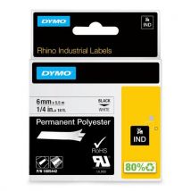 Lint met zelfklevende industriële etiketten Rhino van polyester - Dymo - Dymo