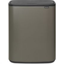 Afvalbak Touch Bin Bo 2x30 ltr, Brabantia - Brabantia