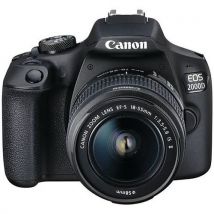 Canon - Spiegelreflexcamera EOS 2000D + EF-S 18-55 IS II - Canon