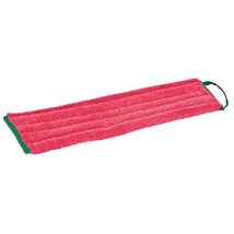 Microvezelmop Met Lange Haren 45 Cm Rood, - Greenspeed