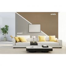 Plakfolie - mat donkerbruin - 5 m - Reflectiv - Reflectiv