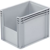Euronorm-bak Met Opening Aan De Voorkant - 30 L, - Bekuplast