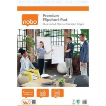 Flipoverblok geruit/blanco - Nobo - Nobo