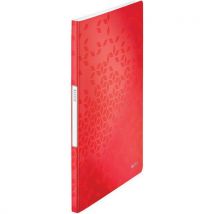 Showalbum Wow Soepel Pp Voor A4 20 Tas Rood, - Leitz