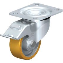 Blickle - Zwenkwiel middelzwaar Extrathane met aluminiumvelg - 80mm Ø - 180kg belastbaar - Magazijn