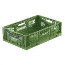 Gerecycled vouwkrat - lengte 400 tot 600 mm - 14 tot 45 liter - Bekuplast