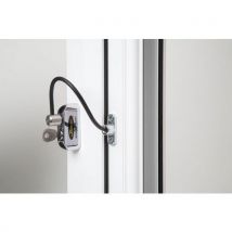 Kierstandhouder voor raam met kabel en sleutel - Pro5 - Jackloc - Jackloc