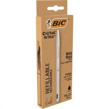 Balpen Cristal Renew met 2 navullingen - Bic - BIC