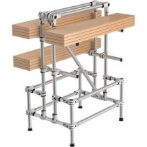 Mini-rack Cantilever vast - belasting 350 kg per niveau - Trilogiq - Trilogiq