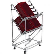 Wagen met rollenbaan met V-structuur - Trilogiq - Trilogiq