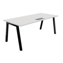 Bureau recht, Partage diepte 80 cm met Top access - Buronomic