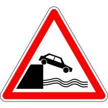 Signaalbord A20 Vooraanduiding kade - Kelias - Kelias