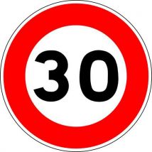 Signaalbord B14_30 snelheidsbeperking 30 km/u - Lacroix - Kelias