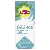 Groene Thee Met Munt - 6x25 Zakjes, - Lipton