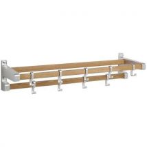 Wandrek Gardelux 1 Type 6 9 Haken Hout, - Gardelux By Hermeta