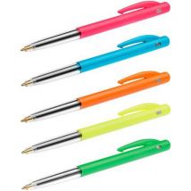 Intrekbare Balpen Bic M10 Colors Fun - Bic, - BIC