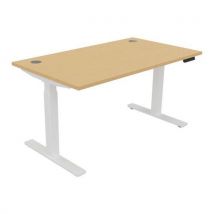 Elektrisch verstelbaar bureau 140 x 80 cm EVO - Buronomic