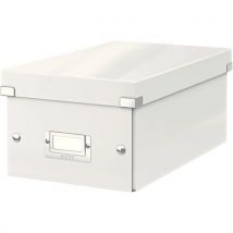 Leitz Click & Store Wow Dvd Opbergdoos Wit, - Leitz