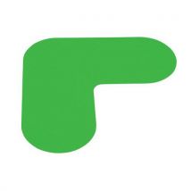 Grondmarkering - Hoek - Kleur Groen, - Gergosign