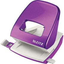 Leitz - Kantoorperforator NeXXt WOW Metaal - Paars - 30 Vel - 2 Gaten