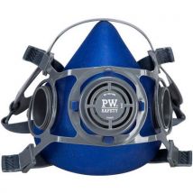 Halfgelaatsmasker Auckland Blauw L_p410blul, - Portwest