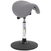 Kruk Sway Zadelzit Dalton-zadel Easyseat Stof 3d Grijs, - Global Professional Seating