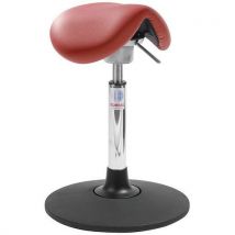 Kruk Sway Zadelzit Zadel Dalton Flexmatic Imitatieleer Rood, - Global Professional Seating