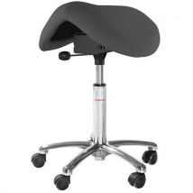 Stoel Dalton-zadel Easyseat, Hoog Model, Cura Grijs, - Global Professional Seating