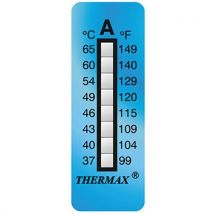 Temperatuur indicatorstrips - Thermax 8 temperaturen - Elami