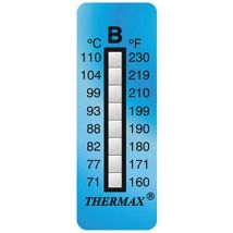 Temperatuur indicatorstrips - Thermax 8 temperaturen - Elami