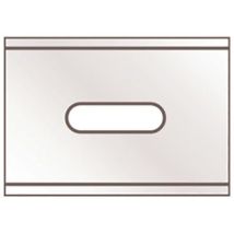 Martor - Industriële Mesbladen voor Secupro - Staal - 18.5mm Breed - 26mm Lang - 100% Recyclebaar
