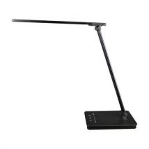 Inklapbare Ledbureaulamp Novy - Zwart., - Unilux