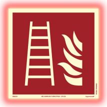 Bord fotoluminescerend - Brandladder - Supernova+ - Systemtext