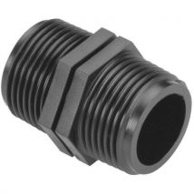 Ventiel Verbindingsstuk 26/34. 2x1 Buitendraad. 2753-20, - Gardena