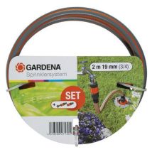 Gardena - Aansluitgarnituur Profi-max Flow - 2 mtr, 19mm - Voor tuinslangen