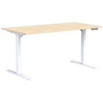 Bureau elektrisch met melamine blad 160 cm Axel 2 - EoL - EOL