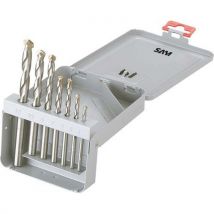 Betonboor hardmetaal maat 4-12 mm - 7 delig - Sam - SAM