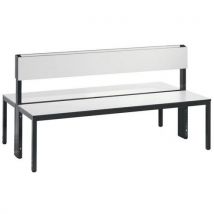 Bank Basic Plus Dubbelzijdig Met Rugleuning Wit L 1500, - CP