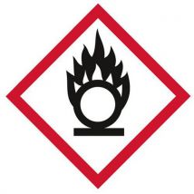 Leidingmarkering Op Rol Ghs03 - Oxiderende Stoffen - 40 Mm, - Systemtext