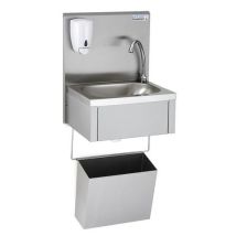 Handwasbak Gc - Zeepdispenser En Afvalbak, - Tournus Equipement
