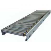 Transportband Met Pvc Rollen - Breedte 400 Mm - Afstand 75 Mm - Lengte 1000 Mm, - Somefi