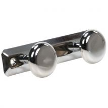 Badkamerhaken Haak Ø: 5 Cm Kleur: Zilver - Manutan, - Manutan Expert