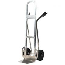 Steekwagen aluminium - luchtbanden - draagvermogen 350 kg - Matador